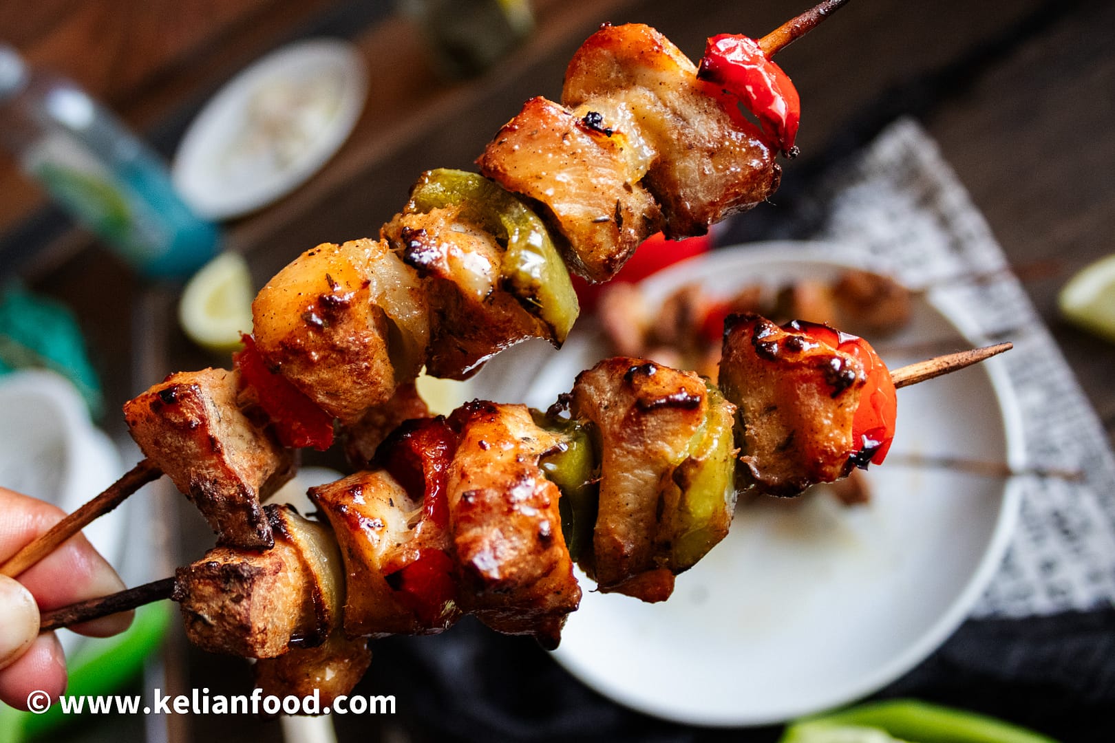 Brochette de poulet au four | Kelianfood